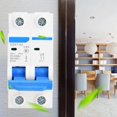 thumbnail image 1 of MCB Circuit Breaker DZ47-63 2P Miniature Circuit Breaker Leakage Protection Air Switch 400VAC, 1 of 7