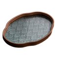 thumbnail image 2 of GROWTH TANK Begonia Flower Glass Tray Snack Countertop Bread Fruit Desk Tray Decorative Tray Clear Small, 2 of 9