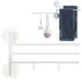 thumbnail image 2 of Home Essentials, 360° Rotating Towel Rack without Drilling Bathroom and Toilet Storage Rack Multi Pole Wall Mounted Stainless Rotating Towel Pole Household Multi Functional Storage Rack, 2 of 9