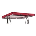 thumbnail image 1 of Housse de Toit de Balançoire 190T, Toile de Remplacement pour Balançoire, pour Siège 2 Ou 3 Places, Jardin, Housse Pare-Soleil Imperméable pour Plafond de Balançoire, 1 of 12
