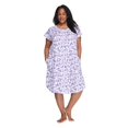 thumbnail image 2 of Iyla Women's Plus Printed Nightgown, 2 of 6