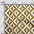 thumbnail image 2 of oneOone Velvet Dark Olive Green Fabric Geometric Sewing Material Print Fabric By The Yard 58 Inch Wide, 2 of 4