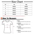 thumbnail image 3 of Leutsin Hauts pour Femmes Col en V Imprimé Sans Manches Gilet Blouse Hauts, 3 of 6