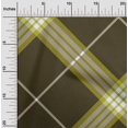 thumbnail image 1 of oneOone Georgette Viscose Fabric Tartan Check Fabric Prints By Yard 42 Inch Wide, 1 of 4