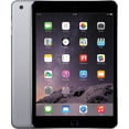 thumbnail image 1 of Remis à Neuf Apple iPad Mini 3 A1599 (Wi‐Fi) 128 Go Gris Cosmique (Grade A+), 1 of 4