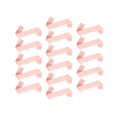 thumbnail image 1 of simhoa 16Pcs Blank Sash Holiday Beauty Pageant Wedding Party Decorations Plain Sash Champagne, 1 of 8
