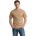 thumbnail image 2 of Hanes ComfortBlend EcoSmart Men`s Crewneck T-Shirt, M, Pebble, 2 of 8