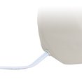 thumbnail image 3 of All the Rages LT2060-WHT Lampe en Béton Géométrique au Design Simple, Blanc, 3 of 6