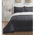 thumbnail image 2 of Swift Home Reversible Plush Mink & Sherpa Comforter Set, Luxuriously Soft, 2 of 3