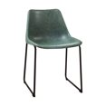 thumbnail image 1 of ACME Valgus Side Chair in Vintage Green & Black, 1 of 2
