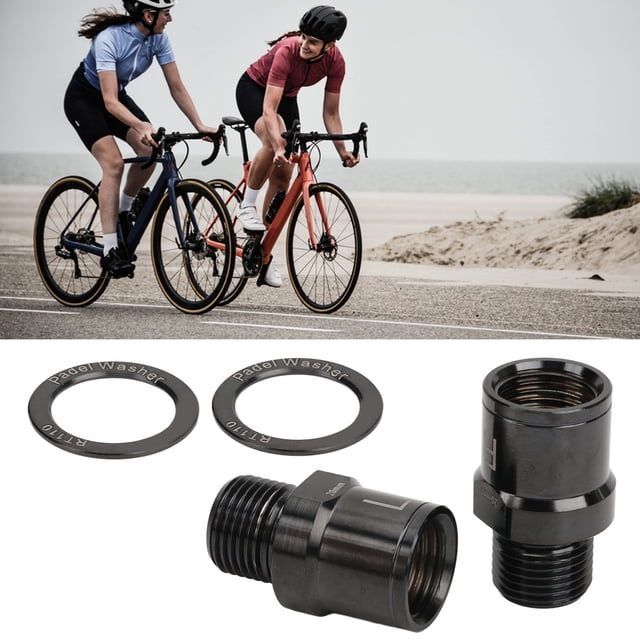 20mm Bike Pedal Extender,Waterproof Alloy Bicycle Pedal Extended Spindle For Mountain Bike 20mm