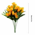 thumbnail image 3 of EGNMCR Home Decor, Room Decor, Fall Decor High-end Artificial Flowers Flower 6 Forks 18 Heads Artificial Flowers Home Decoration Plastic Flowers False Tulip, 3 of 6