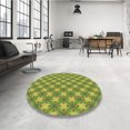 thumbnail image 4 of Ahgly Tapis Rectangulaire Lavable en Machine Intérieur Transitionnel Vert Pistache, 5 Pieds x 8 Pieds, 4 of 7
