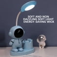 thumbnail image 4 of Pompotops New Astronaut Pencil Sharpener Table Lamp Rechargeable Desktop Cartoon Astronaut Pen Holder Small Table Lamp Children's Gift Clearance, 4 of 8