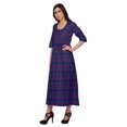 thumbnail image 2 of Moomaya Kurta Imprimé Tunique Longue Hauts Femmes Tenue d'Été Kurti pour Femmes, 2 of 5