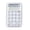 Blanc, variante sur Ohufall Calculatrice Mini Mignonne Haute Couleur Portable Petites Calculatrices de Base pour Étudiants École et Bureau