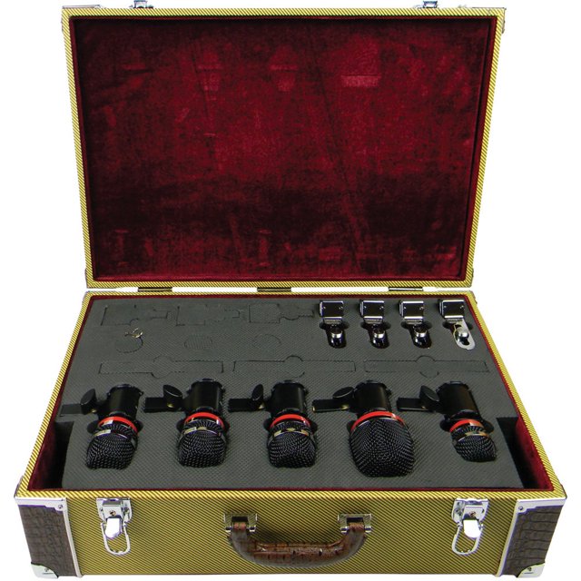 Avantone Pro CDMK5 Kit de Microphone Tambour 5 Micros
