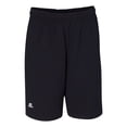 thumbnail image 1 of Russell Athletic Essential Jersey Cotton 10 Shorts with Pockets, 2XL, Black, 1 of 1