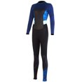 thumbnail image 4 of Women's Full Body Wetsuit Cold Water Keeping Warm Neoprene Diving Suit Rash Guard One-Piece Long Sleeve Zip Quick Dry Sunsuit, 4 of 9