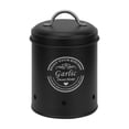 thumbnail image 2 of Metal Storage Bin, Vegetable Container, Potato Onion Garlic Organizer, Iron Kitchen Canister with Lid, 1-Piece, 2 of 6