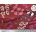 thumbnail image 2 of Soimoi Velvet Fabric Artistic Flower Decor Fabric Printed Yard 58 Inch Wide, 2 of 3