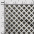 thumbnail image 2 of oneOone Cotton Flex Dark Mustard Fabric Check with Texture Sewing Craft Projects Fabric Prints by Yard 40 Inch Wide, 2 of 4
