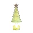 thumbnail image 2 of Lksixu Crystal Christmas Tree, Christmas Decorations 5.9" Pre-lit Tabletop Christmas Tree Figurine with LED Lights, Battery Operated Glowing Xmas Tree Night Lamp Table Centerpiece for Holiday Party, 2 of 7