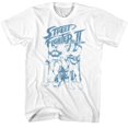 thumbnail image 1 of Street Fighter Ryu Ken And Chun Li Box White Adult T-Shirt 3Xl, 1 of 2