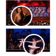 thumbnail image 4 of maytalsory Lunettes Rétro Opera Jumelles Optiques Lentille Théâtre Corps en Métal Télescope Délicat Multifonction Femmes Filles Cadeaux Poignée Rouge Tachetée, 4 of 9