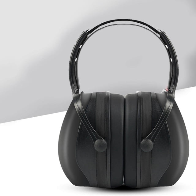 thinsony Protection Auditive Sécurité Cache-Oreilles Réduction de Bruit pour Dormir Noir