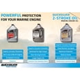 thumbnail image 2 of Quicksilver 71092802826Q1 Premium Plus 2- Cycle hors-Bord Gallon d'Huile - Lot de 3, 2 of 5