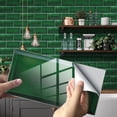thumbnail image 1 of EGNMCR Room Decor Home Decor Imitation Wall Tiles Crystal Film Tile Sticker Adhesive Floor Sticker Hot Wall Decal, 1 of 1