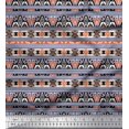 thumbnail image 1 of Soimoi Crepe Silk Fabric Aztec Southwestern Fabric Prints by Yard 42 Inch Wide, 1 of 3