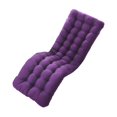 thumbnail image 2 of Coussin de Fauteuil Inclinable de Jardin Confortable en Polyester Coussin de Sofa Inclinable Tapis Épaissi Tapis Extérieur Intérieur Violet A, 2 of 7