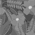 thumbnail image 1 of Ahgly Company Tapis de Zone Carré Transitionnel Gris Canon Lavable en Machine, 8 Pieds Carré, 1 of 7