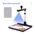 thumbnail image 4 of Document Camera Scanner, A3 Capture Size Dual Camera USB2.0 With LED Light OCR Function Convert To PDF Format ,Easy to Use, 4 of 7