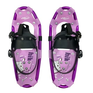 White Mountain - Lightweight Snow Shoes with Deluxe Harness - Snowshoes for Kids - Made in Aluminum Alloy for Maximum Durability and Lightness - Include Tote Bag ​ (8''x19'', owl)