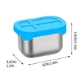 thumbnail image 2 of Matoen Boîtes à Croustilles Bento en Acier Inoxydable 304 pour Trempettes, 2 of 5