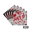 thumbnail image 1 of TopLLC Halloween Party Tableware Set Disposable Scary Party Tablecloth Halloween Theme Party disposable tableware, 1 of 4