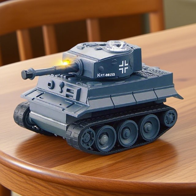 Remote Controlled Tank – Wireless Simulation Toy For Fun