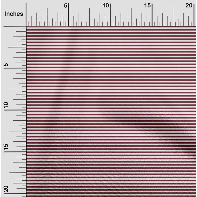 oneOone Tissu Polyester Lycra à Rayures Horizontales pour Couture BTY 56 Pouces de Large
