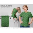 thumbnail image 5 of oneOone Polyester Spandex Green Fabric Paisley Sewing Material Print Fabric By The Yard 56 Inch Wide, 5 of 5