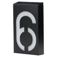thumbnail image 1 of Maoww Number Light Doorplate Guide-board Wall Lamp Plaque Lantern Outdoors Address House Powered Waterproof Sign Courtyard Six, 1 of 1