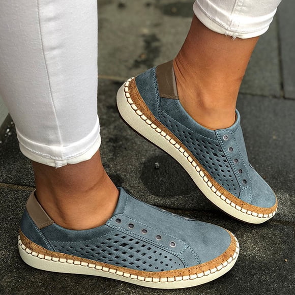 Babysbule Chaussures de Sport pour Femmes Liquidation Chaussures à Enfiler pour Femmes Confort à Enfiler Mode Confortables pour la Marche Espadrilles Chaussures à Enfiler