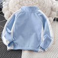 thumbnail image 4 of Veste Décontractée à Fermeture Éclair pour Filles, Chandails à Manches Longues, Veste Athlétique pour Filles, Manteaux, 4 of 5