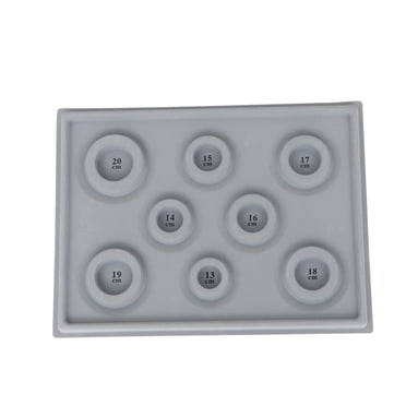 Miangastore Plateau à Perles en PVC pour Projets d'Artisanat 1Pcs 13.8x10.2x0.6in