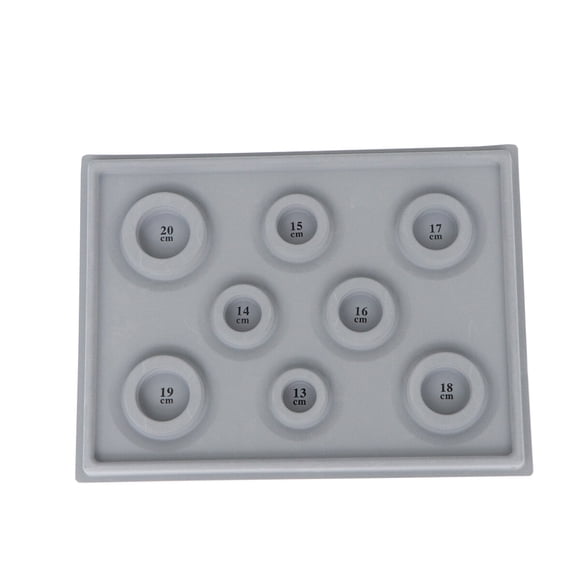Miangastore Plateau à Perles en PVC pour Projets d'Artisanat 1Pcs 13.8x10.2x0.6in