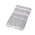 thumbnail image 1 of Serviette de Plage Turque Antiadhésive Motif Rayé Sable pour Adultes Châle de Sauna Extérieur, 1 of 6