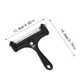 thumbnail image 3 of Cooking Utensils for Kitchen Use Cheese Slicer and Grater Set with Adjustable Thickness for Soft to Hard Block Cheese and Butter Cutter Stainless Steel, 3 of 6