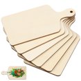 thumbnail image 1 of 6 Pcs Mini Planches à Gâteau Bricolage Kaki pour Buffet, 1 of 8